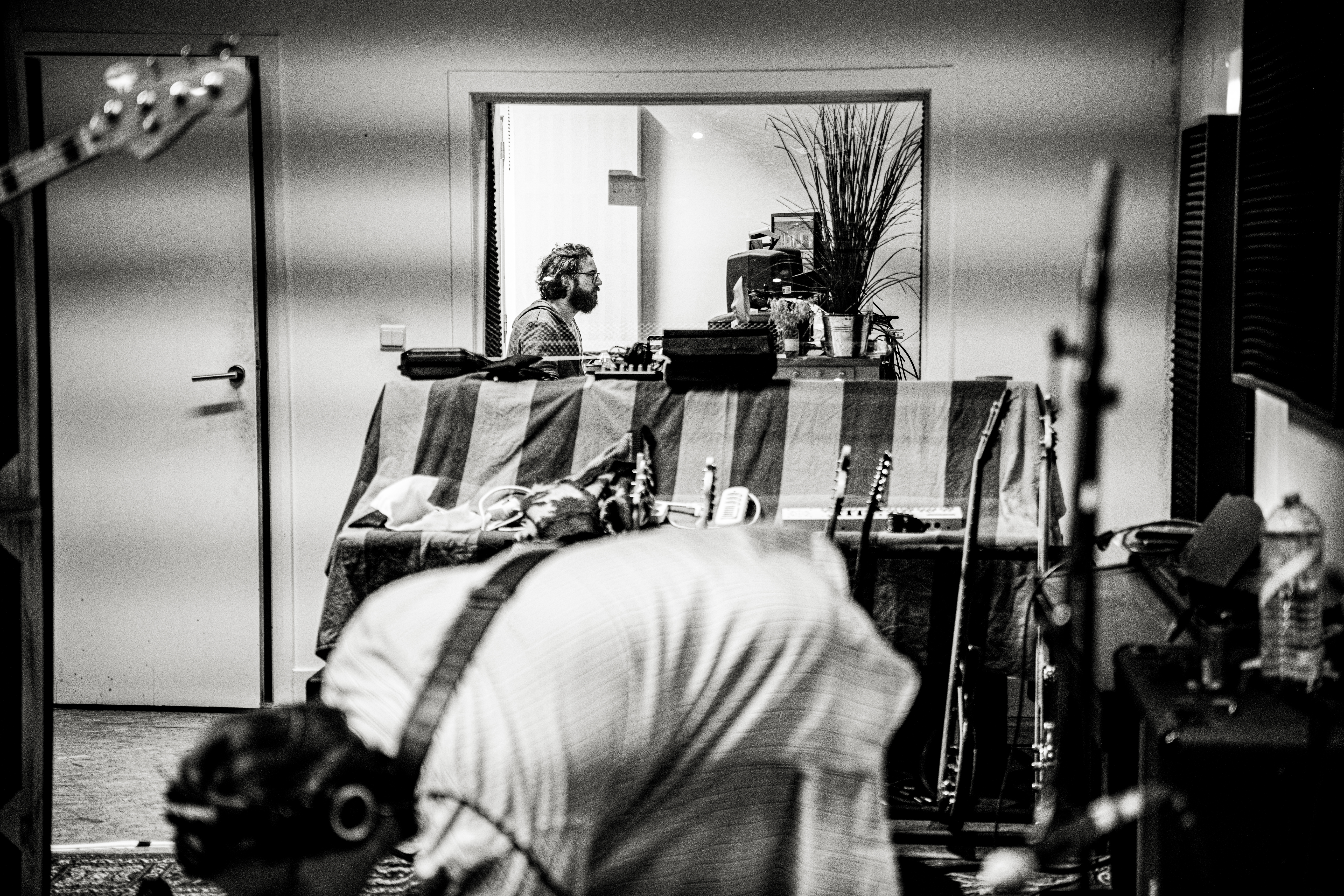 SONS recording session